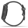 Часы GARMIN VENU SQ SLATE ALUMINUM BEZEL WITH SHADOW GRAY CASE AND SILICONE BAND