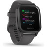 Часы GARMIN VENU SQ SLATE ALUMINUM BEZEL WITH SHADOW GRAY CASE AND SILICONE BAND