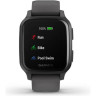 Часы GARMIN VENU SQ SLATE ALUMINUM BEZEL WITH SHADOW GRAY CASE AND SILICONE BAND