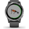 Часы GARMIN VIVOACTIVE 4 SHADOW GRAY/SILVER
