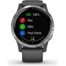 Часы GARMIN VIVOACTIVE 4 SHADOW GRAY/SILVER