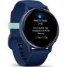 Часы GARMIN VIVOACTIVE 5 METALLIC NAVY ALUMINUM BEZEL WITH NAVY CASE AND SILICONE BAND
