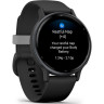 Часы GARMIN VIVOACTIVE 5 SLATE ALUMINUM BEZEL WITH BLACK CASE AND SILICONE BAND