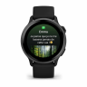Часы GARMIN VIVOACTIVE 6 Slate with Black Band 010-02985-40