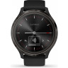 Часы GARMIN VIVOMOVE 3 черные с черным силиконовым ремешком