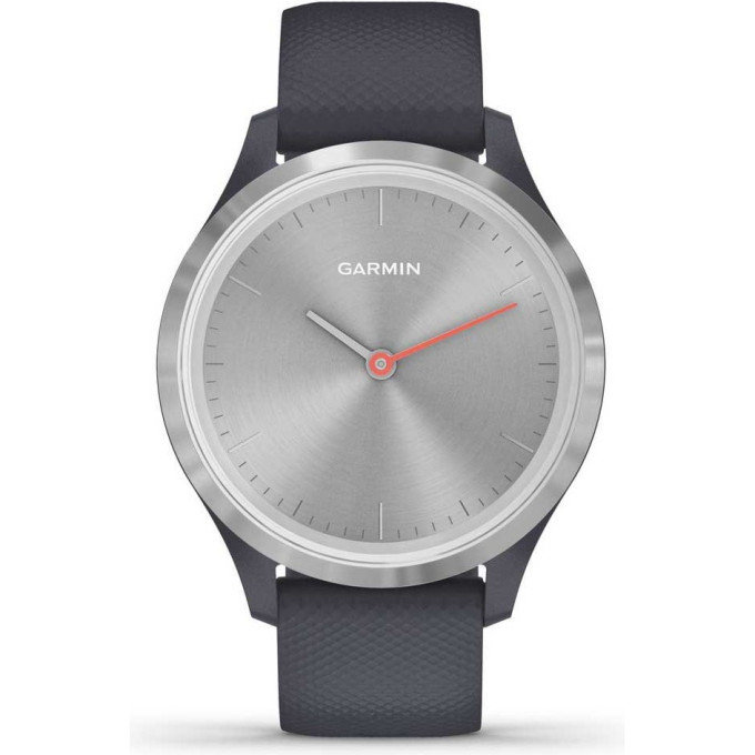 Часы GARMIN VIVOMOVE 3S серебристый циферблат с гранитно-синим ремешком