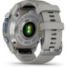 Часы-навигатор GARMIN DESCENT MK3 43 мм STAINLESS STEEL WITH FOG GREY SILICONE BAND