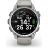 Часы-навигатор GARMIN DESCENT MK3 43 мм STAINLESS STEEL WITH FOG GREY SILICONE BAND