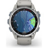 Часы-навигатор GARMIN DESCENT MK3 43 мм STAINLESS STEEL WITH FOG GREY SILICONE BAND