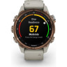 Часы-навигатор GARMIN DESCENT MK3I 43 мм BRONZE PVD TITANIUM WITH FRENCH GREY SILICONE BAND
