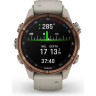 Часы-навигатор GARMIN DESCENT MK3I 43 мм BRONZE PVD TITANIUM WITH FRENCH GREY SILICONE BAND