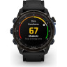 Часы-навигатор GARMIN DESCENT MK3I 43 мм CARBON GREY DLC TITANIUM WITH BLACK SILICONE BAND