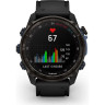 Часы-навигатор GARMIN DESCENT MK3I 43 мм CARBON GREY DLC TITANIUM WITH BLACK SILICONE BAND