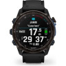 Часы-навигатор GARMIN DESCENT MK3I 51 мм CARBON GREY DLC TITANIUM WITH BLACK SILICONE BAND