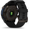 Часы-навигатор GARMIN DESCENT MK3I 51 мм CARBON GREY DLC TITANIUM WITH BLACK SILICONE BAND