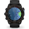 Часы-навигатор GARMIN DESCENT MK3I 51 мм CARBON GREY DLC TITANIUM WITH BLACK SILICONE BAND