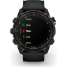 Часы-навигатор GARMIN DESCENT MK3I 51 мм CARBON GREY DLC TITANIUM WITH BLACK SILICONE BAND