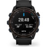 Часы-навигатор GARMIN DESCENT MK3I 51 мм CARBON GREY DLC TITANIUM WITH BLACK SILICONE BAND