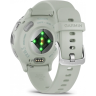 Часы VENU 3S SILVER STAINLESS STEEL BEZEL WITH SAGE GRAY CASE AND SILICONE BAND