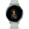 Часы VENU 3S SILVER STAINLESS STEEL BEZEL WITH SAGE GRAY CASE AND SILICONE BAND