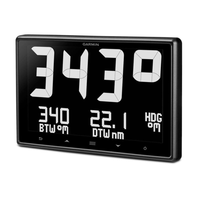 Дисплей цифровой морской GARMIN GNX™ 130 MARINE INSTRUMENT