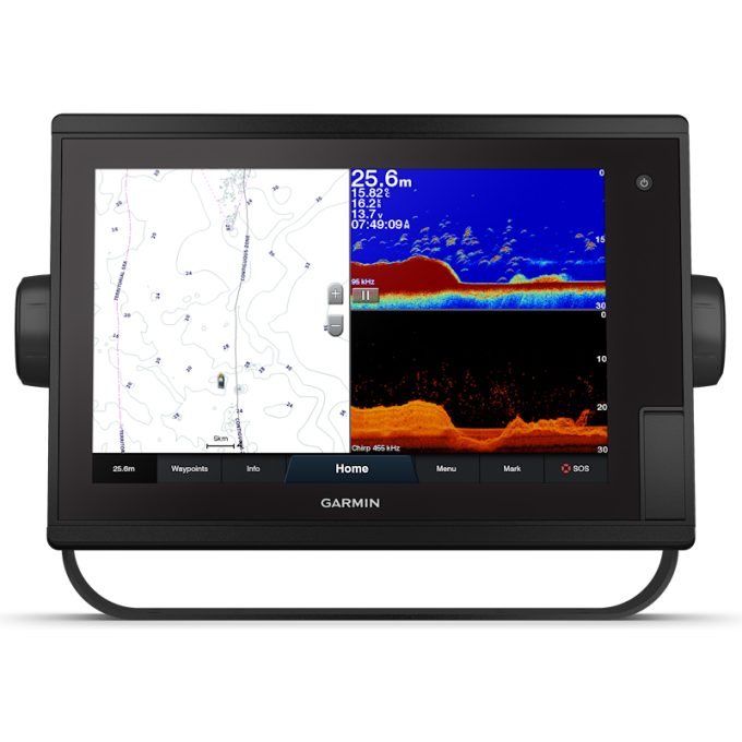 Эхолот GARMIN GPSMAP 1222 картплоттер с высокой детализацией
