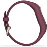 Фитнес-браслет (трекер) GARMIN VIVOSMART 4 бордовые с золотом