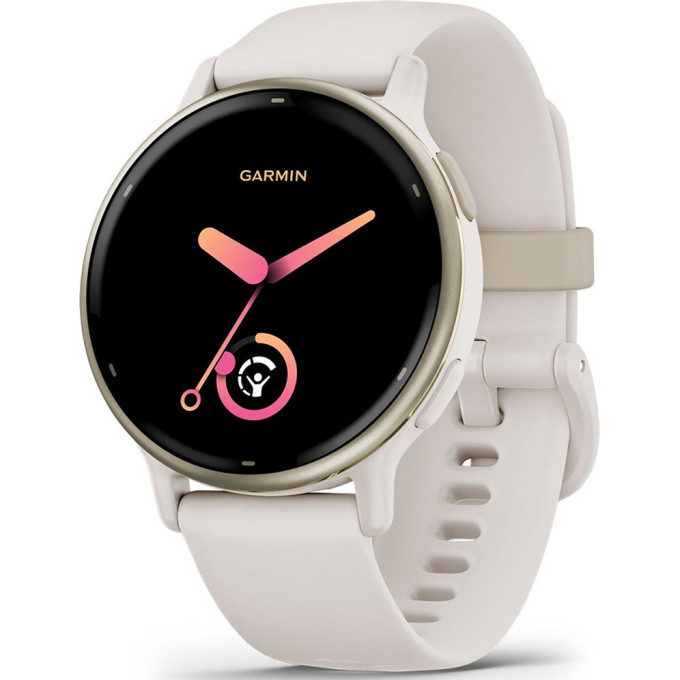 Фитнес часы GARMIN VIVOACTIVE 5 CREAM GOLD ALUMINIUM BEZEL WITH IVORY CASE
