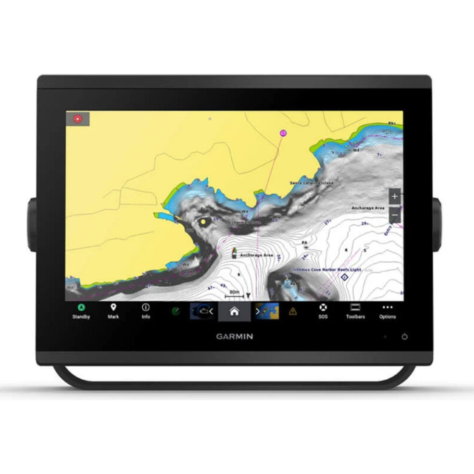 Картплоттер GARMIN GPSMAP 1623xsv с базовой картой мира 010-02919-02