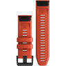 Ремешок для смарт часов GARMIN QUICKFIT 26 WATCH BANDS FLAME RED SILICONE