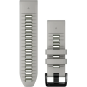 Ремешок для смарт часов GARMIN QUICKFIT 26 WATCH BANDS FOG GREY/MOSS SILICONE