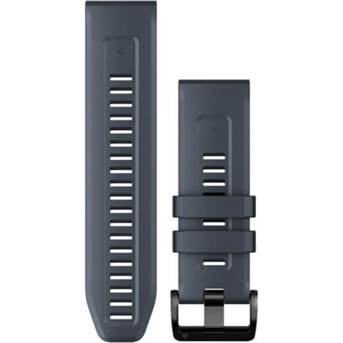Ремешок для смарт часов GARMIN QUICKFIT 26 WATCH BANDS GRANITE BLUE SILICONE