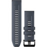 Ремешок для смарт часов GARMIN QUICKFIT 26 WATCH BANDS GRANITE BLUE SILICONE