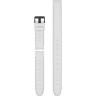 Ремешок для смарт часов GARMIN QUICKFIT 26 WATCH BANDS WHITE SILICONE (3-PIECE SET)