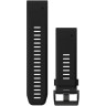 Ремешок для смарт часов GARMIN QUICKFIT 26MM BAND BLACK SILICONE