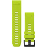 Ремешок для смарт часов GARMIN QUICKFIT BAND 26 MM AMP YELLOW SILICONE