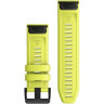 Ремешок для смарт часов GARMIN QUICKFIT BAND 26MM AMP YELLOW SILICONE