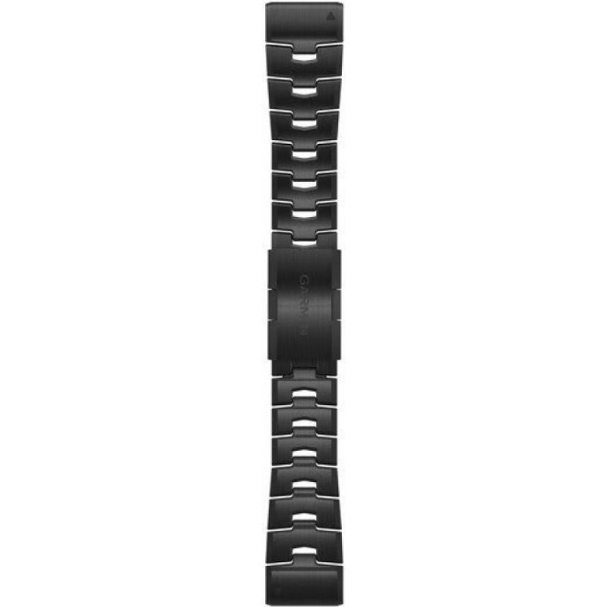 Ремешок для смарт часов GARMIN QUICKFIT BAND 26MM VENTED TITANIUM BRACELET WITH CARBON GRAY DLC