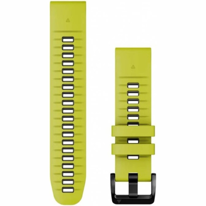 Ремешок GARMIN EPIXPRO (G2) 22MM QUICKFIT LIME/GRPHT SILCN BND