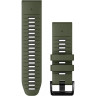 Ремешок GARMIN EPIXPRO (G2) 26MM QUICKFIT MOSS/GRAPHT SILCN BND