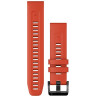 Ремешок GARMIN FENIX 7 22MM QUICKFIT FLAME RED SILICONE BAND