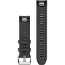 Ремешок GARMIN MARQ GEN 2 QUICKFIT 22ММ SILICONE STRAP BLACK