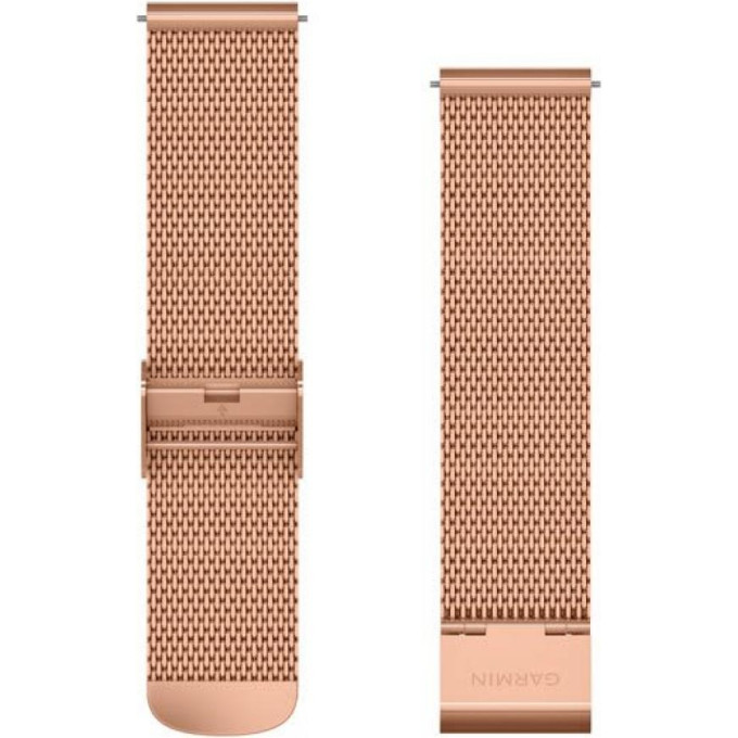 Ремешок GARMIN QUICK RELEASE BAND 20MM 18K ROSE GOLD PVD MILANESE