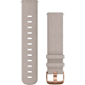 Ремешок GARMIN QUICK RELEASE BAND 20MM GRAY SUEDE/ROSE GOLD