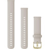 Ремешок GARMIN QUICK RELEASE BANDS (18 MM) LIGHT SAND WITH LIGHT GOLD HARDWARE