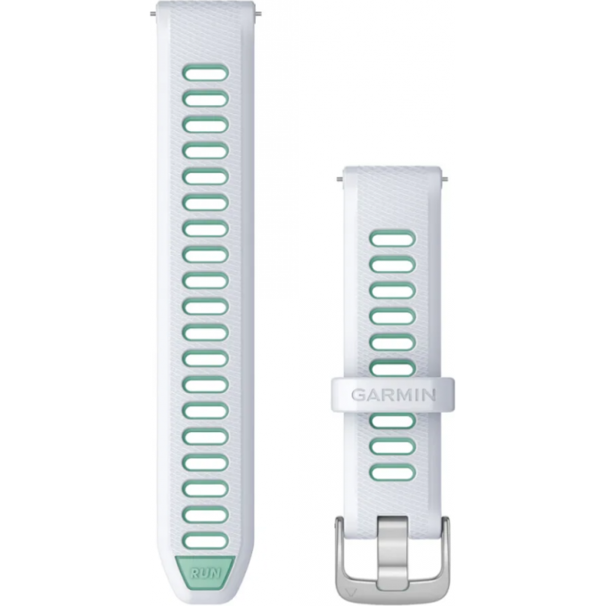 Ремешок GARMIN QUICK RELEASE BANDS (18 MM) WHITESTONE/TIDAL BLUE WITH SILVER HARDWARE