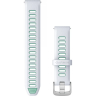 Ремешок GARMIN QUICK RELEASE BANDS (18 MM) WHITESTONE/TIDAL BLUE WITH SILVER HARDWARE