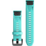 Ремешок GARMIN QUICKFIT 20 WATCH BANDS AQUA SILICONE