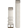 Ремешок GARMIN QUICKFIT 20 WATCH BANDS CREAM HEATHERED NYLON WITH SOFT GOLD HARDWARE