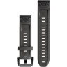 Ремешок GARMIN QUICKFIT 20 WATCH BANDS GRAPHITE SILICONE